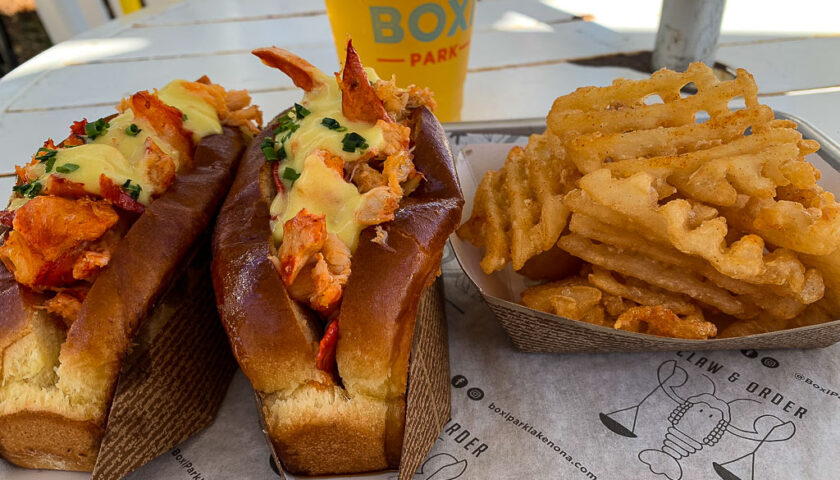 Boxi Park Lobster Roll